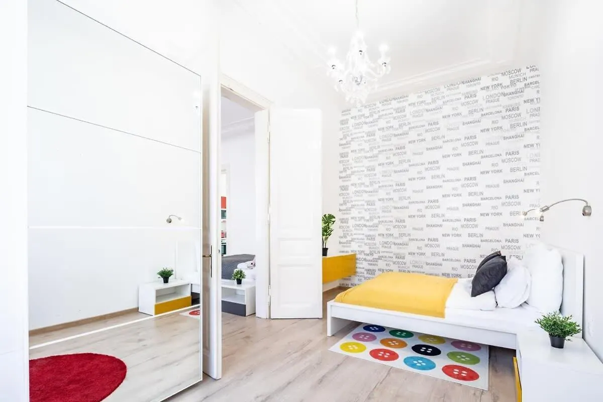 Bright & Large Apartment At Top Location Budapest Hungary